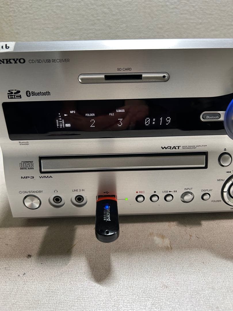 H16訳有ONKYO NFR-7X CD/SD/USBレシーバー本体