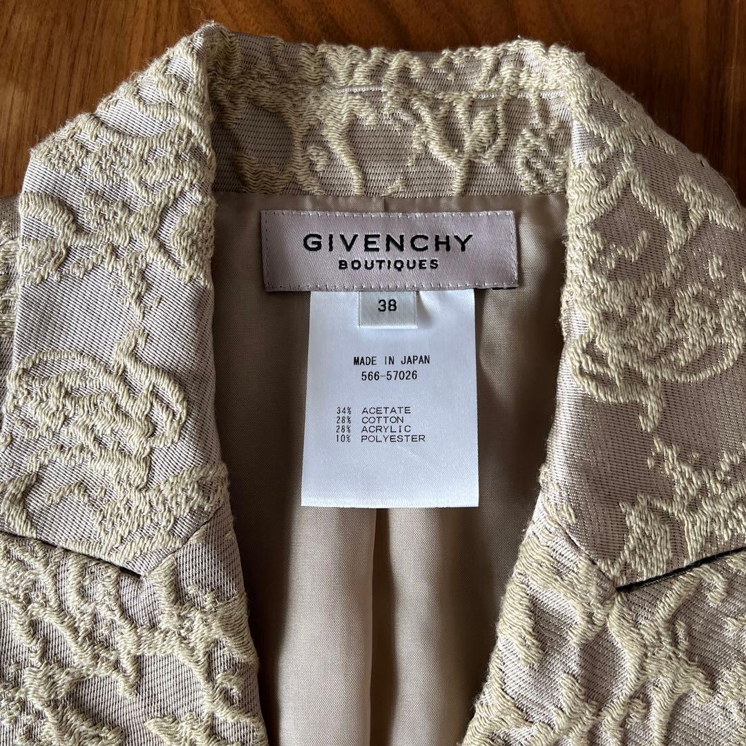 ジバンシー Givenchy テーラードジャケット 美品　ゴージャス　パーティ