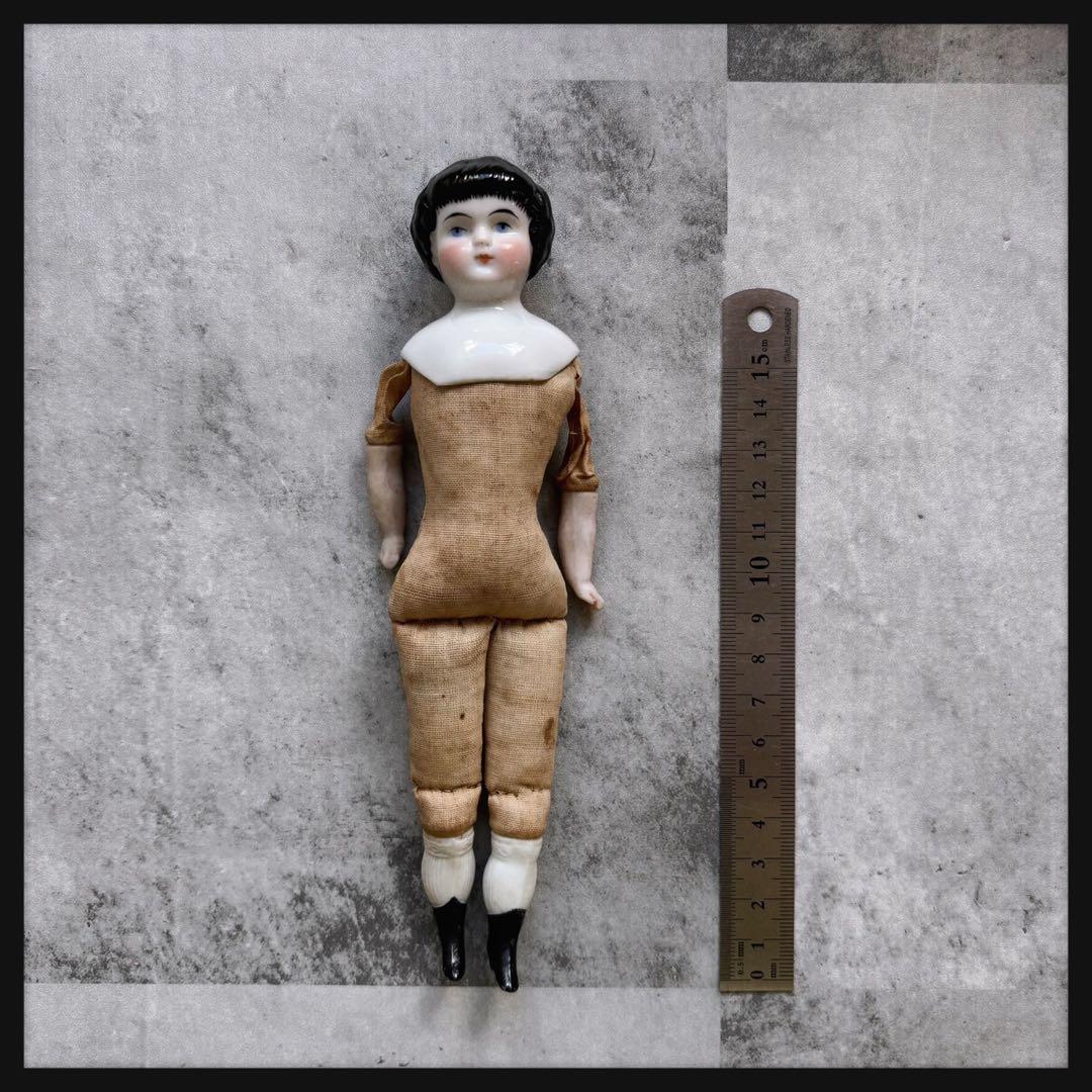 レアアンティーク　 チャイナヘッドドール ビスクドール