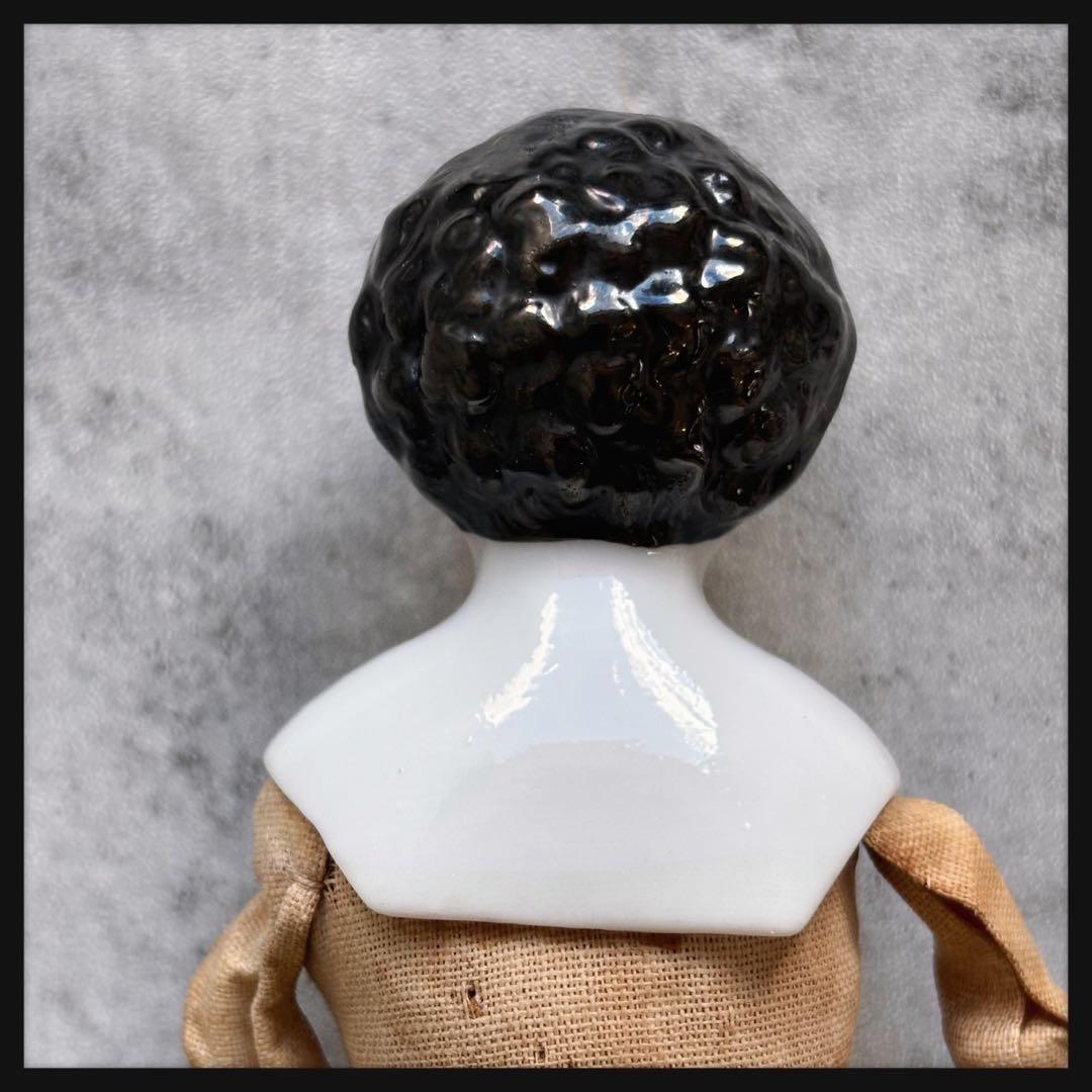 レアアンティーク　 チャイナヘッドドール ビスクドール