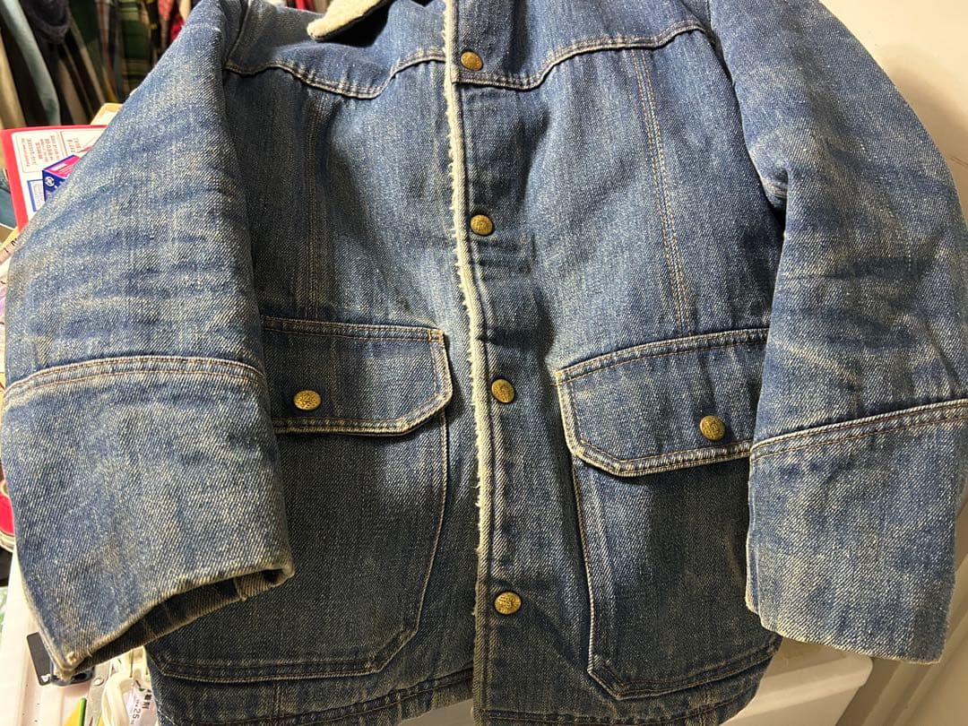 Carter's カーターズ 70's デニムジャケット カバーオール ボア