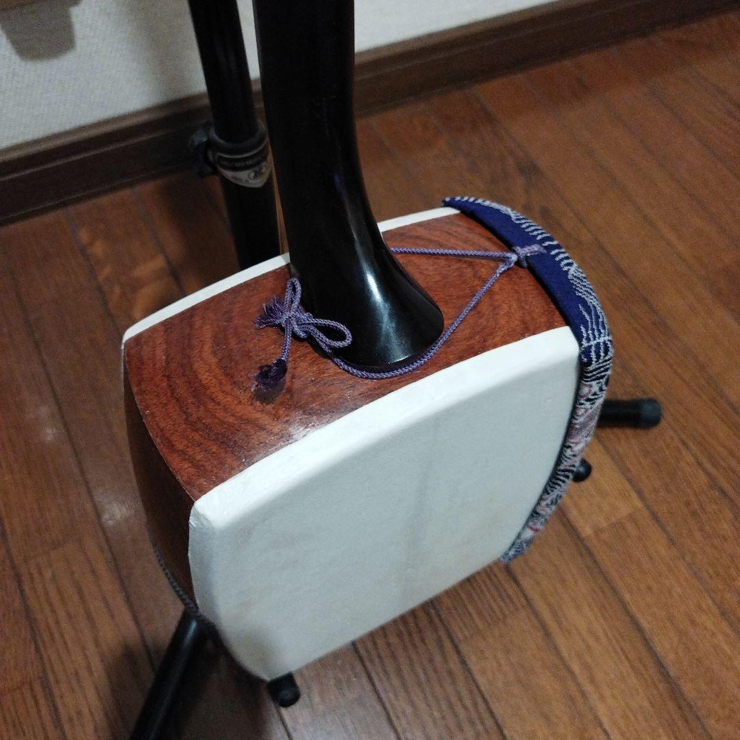 長唄三味線　細棹　セット