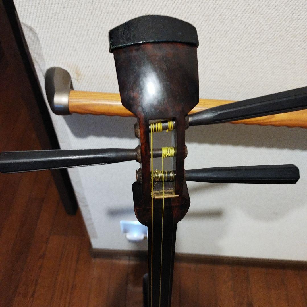 長唄三味線　細棹　セット