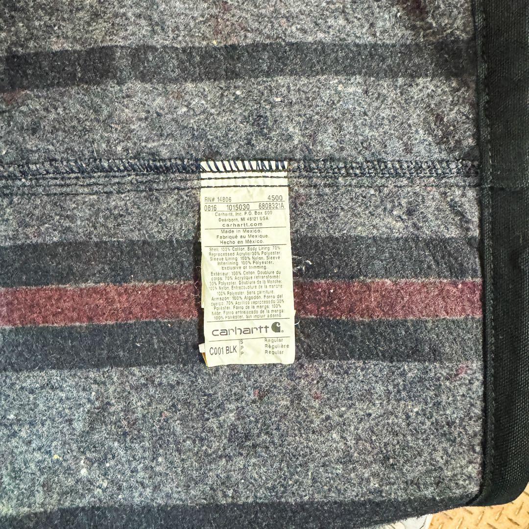 『極美品』carhartt ミシガンチョアコート 黒 カーハート 90s00s