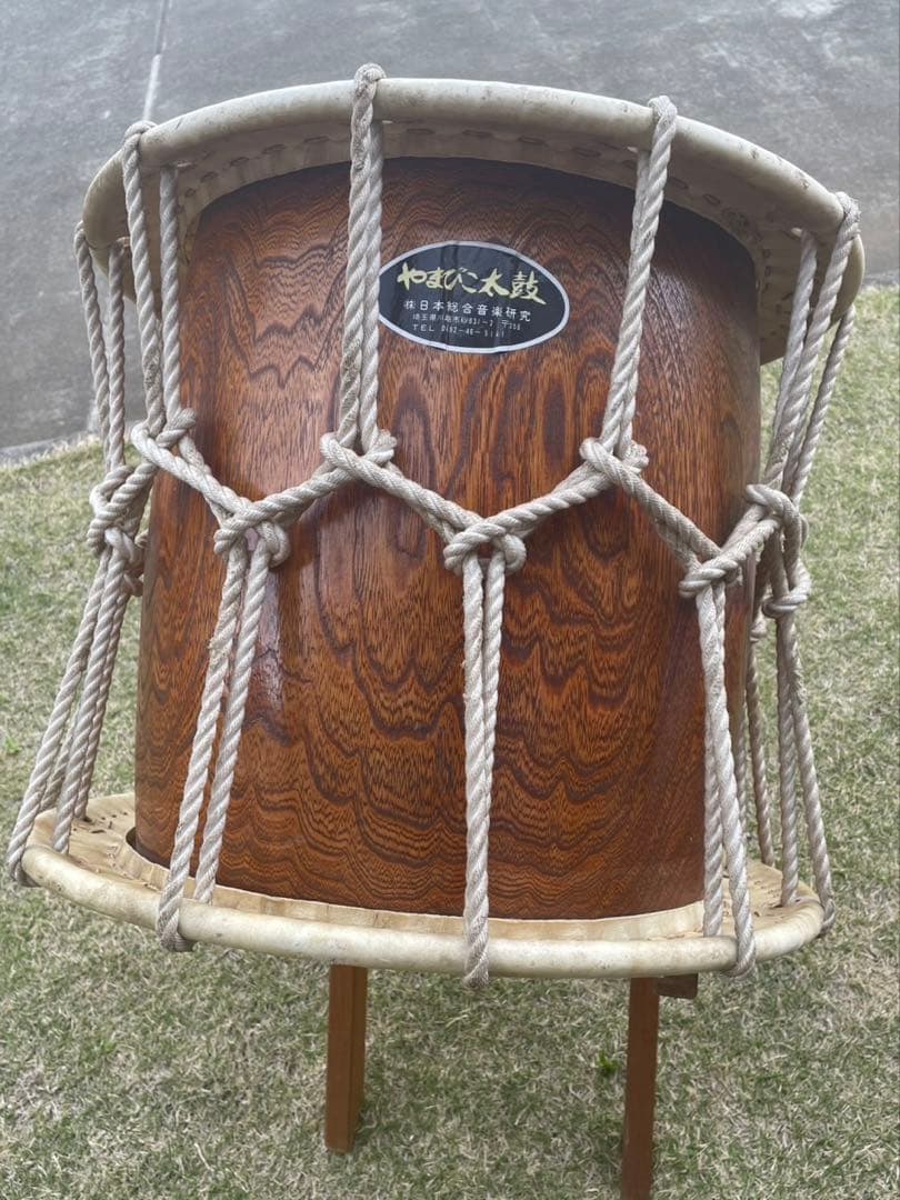 ニ*ー様 やまびこ太鼓 桶胴太鼓 打面直径48cm