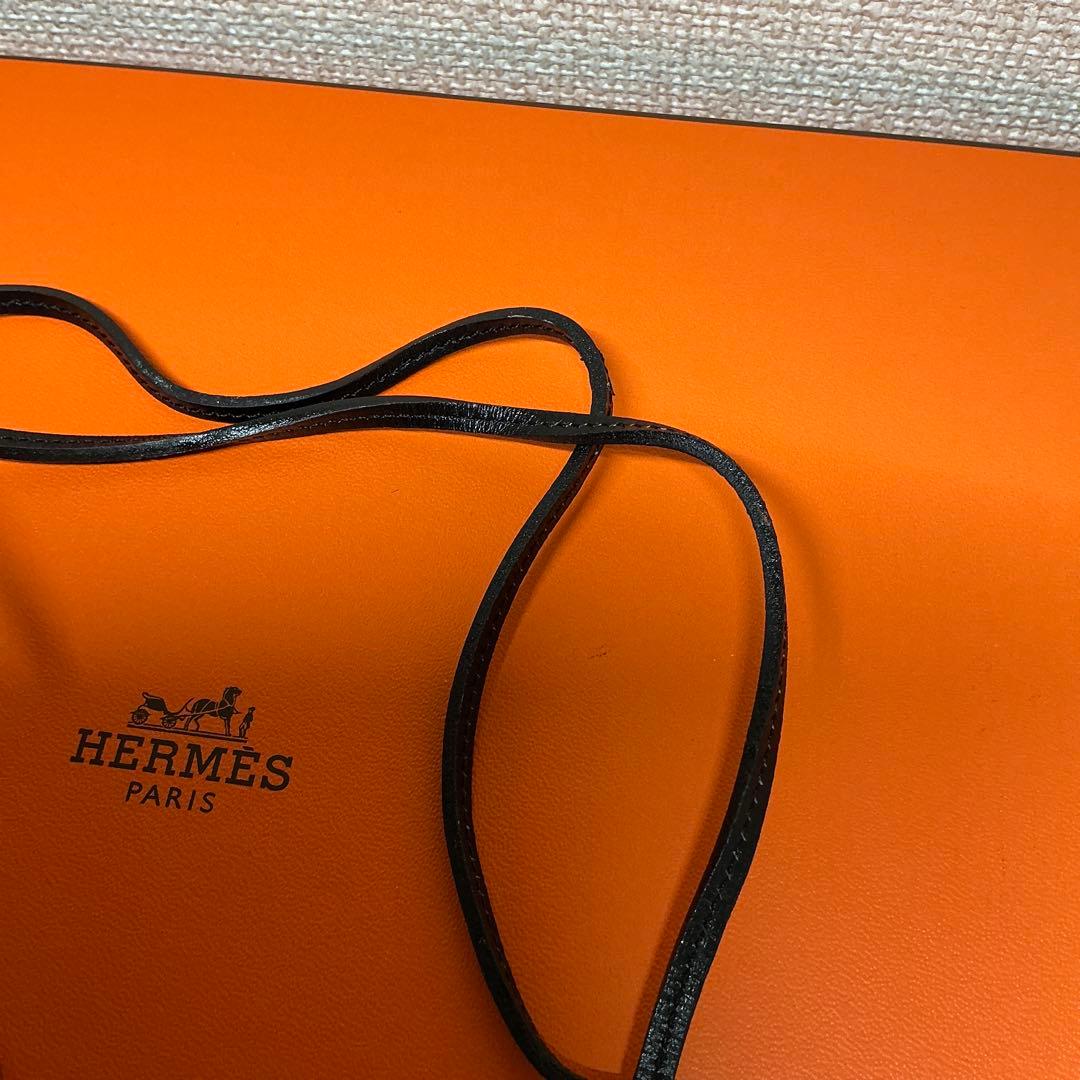 Hermès “Lanière” Noir エルメス ラニエール 黒 Hチャーム