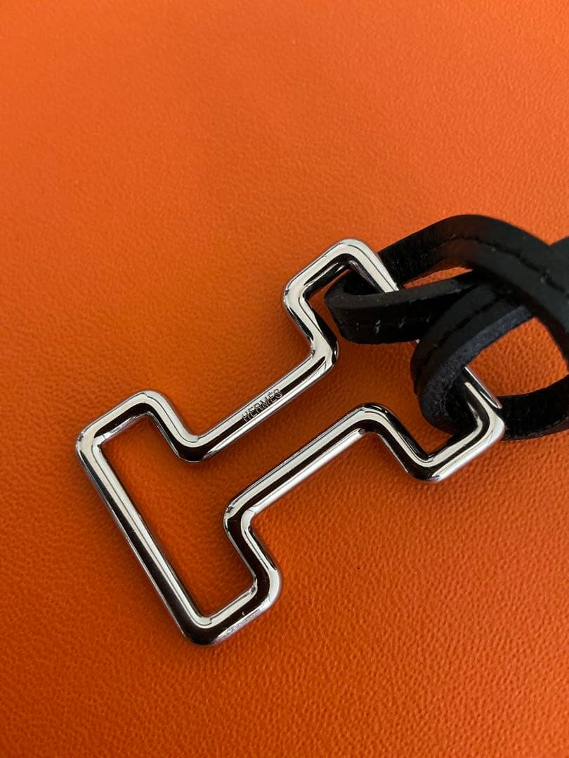 Hermès “Lanière” Noir エルメス ラニエール 黒 Hチャーム