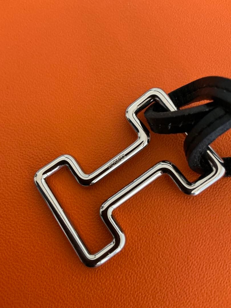 Hermès “Lanière” Noir エルメス ラニエール 黒 Hチャーム