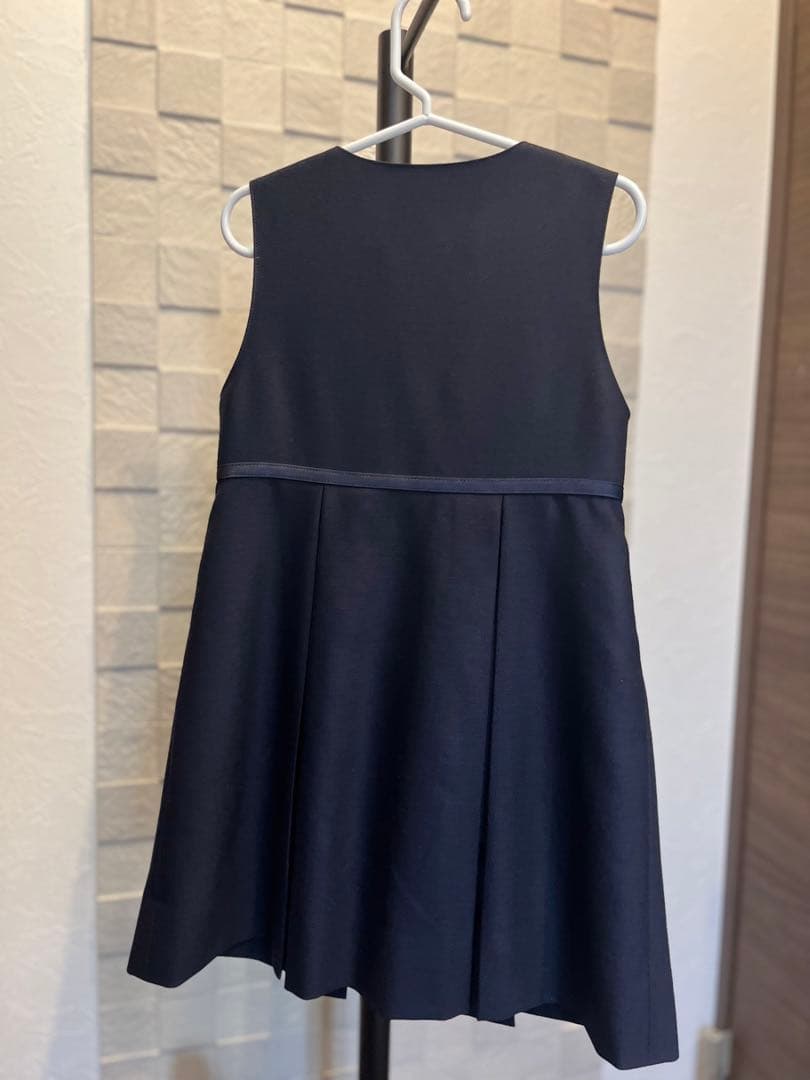 【美品】ファミリア　お受験アンサンブルセット　ワンピース&ボレロ