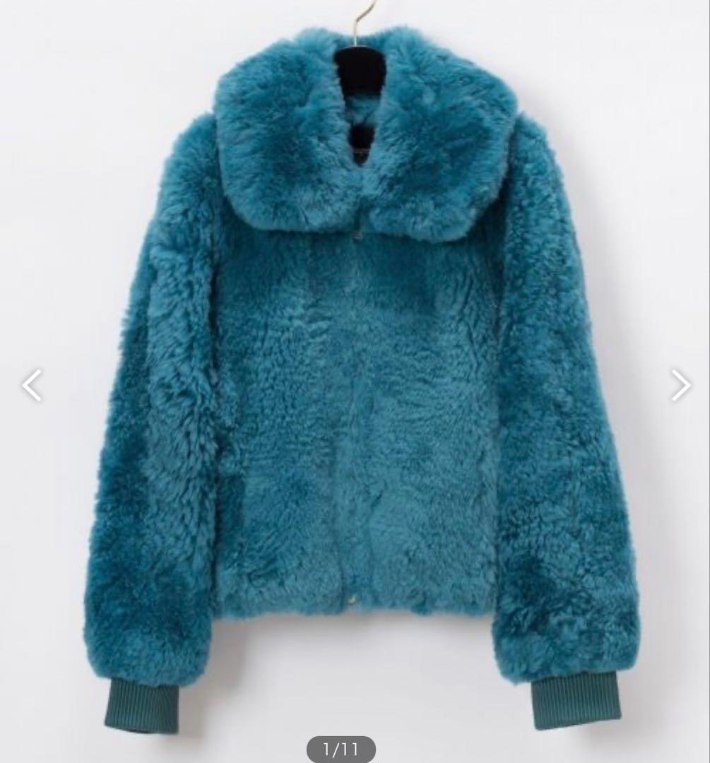 未使用級！定14万グレースファーボンバージャケット　ダイアグラム　グレースクラス