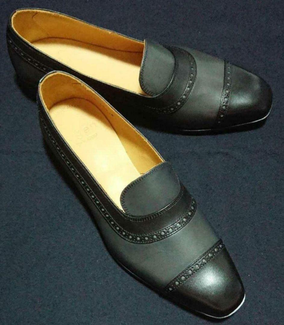 Iugen イウゲン ユーゲン IG300 ストレートチップ コンビ ローファー