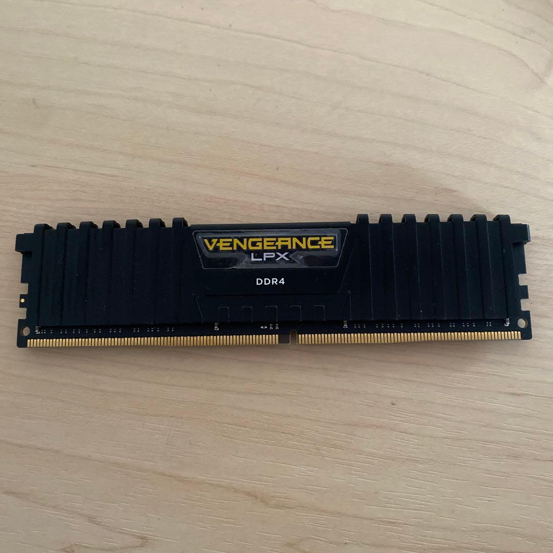 白*狐様 DDR4 CORSAIR VENGEANCE LPX 16GB -1枚