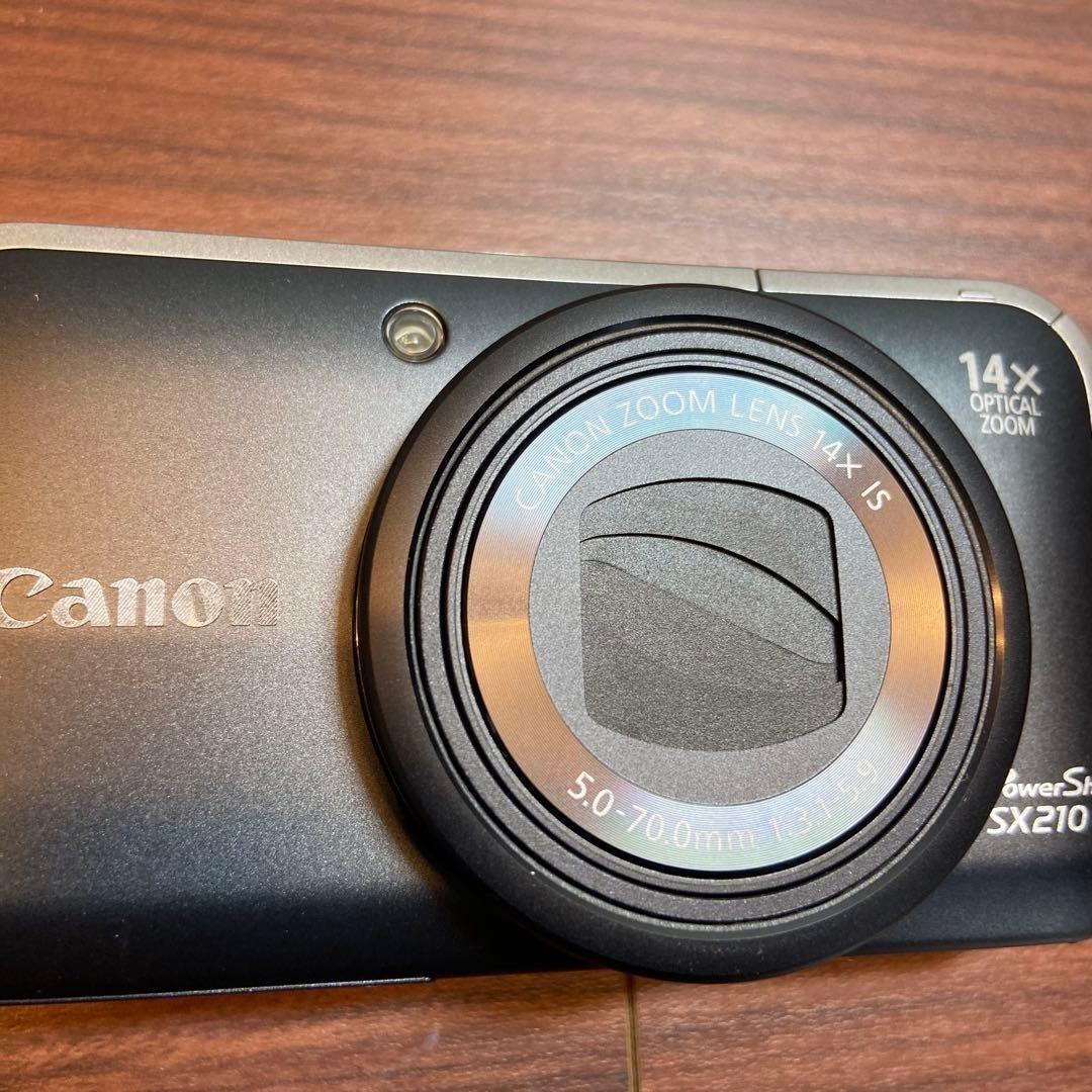 Canon PowerShot SX210 IS デジカメ ほぼ新品 4874