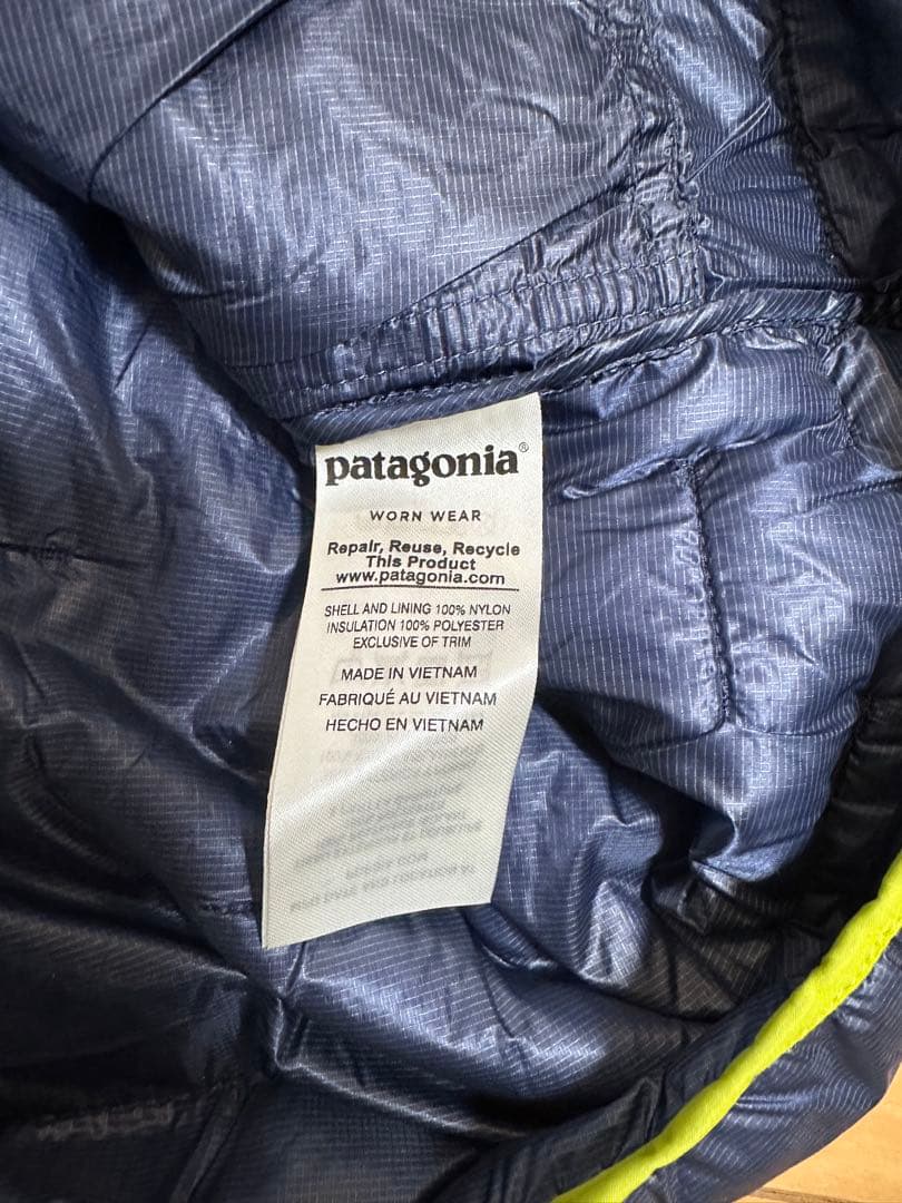 PATAGONIA M's Micro Puff Hoody ネイビー M