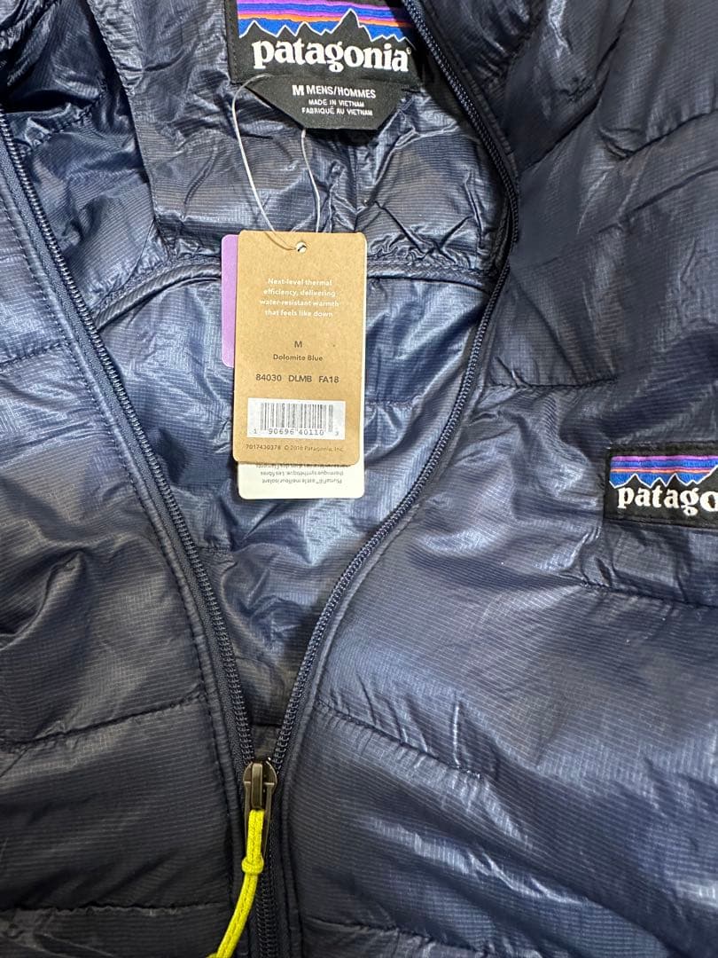 PATAGONIA M's Micro Puff Hoody ネイビー M