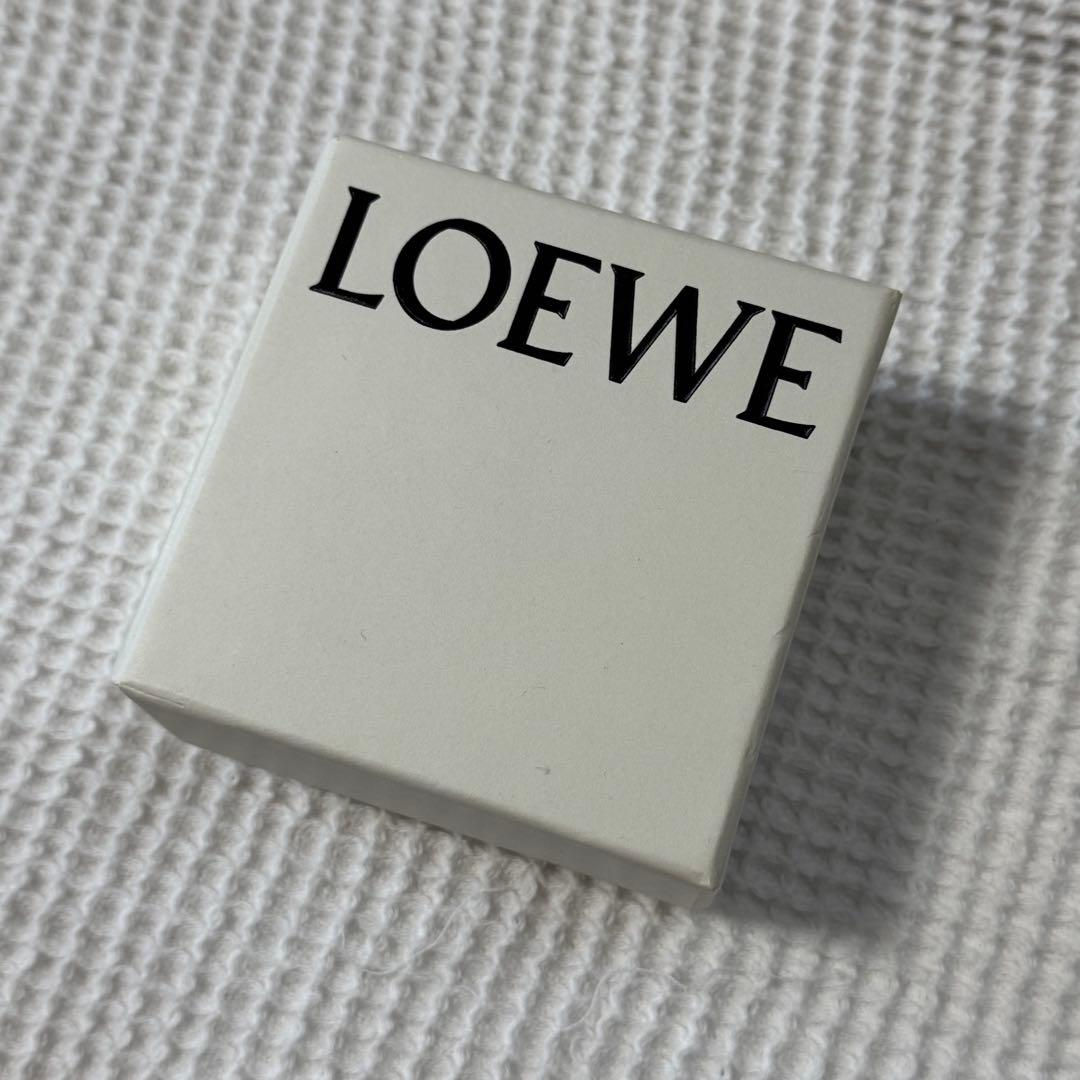 LOEWE ロエベ スクラップブレスレット ブラウンレザーバングル