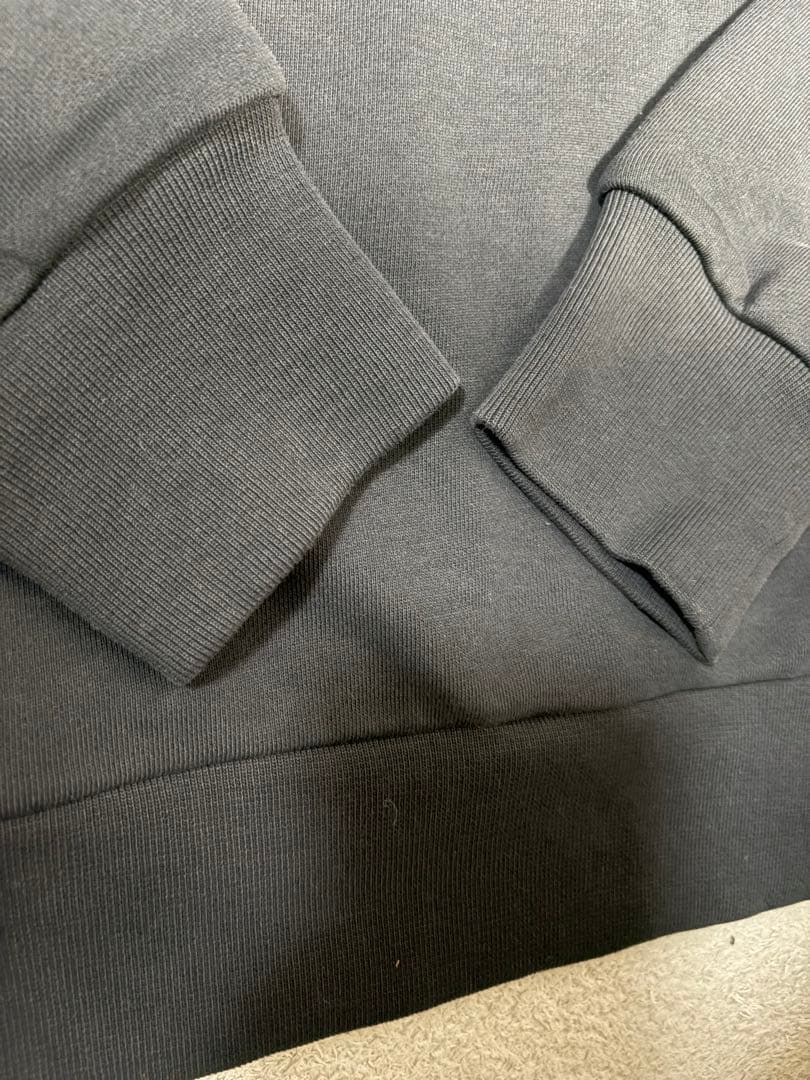 【希少】HERNO（ヘルノ）ロゴ刺繍スウェット トレーナー ネイビー 50サイズ