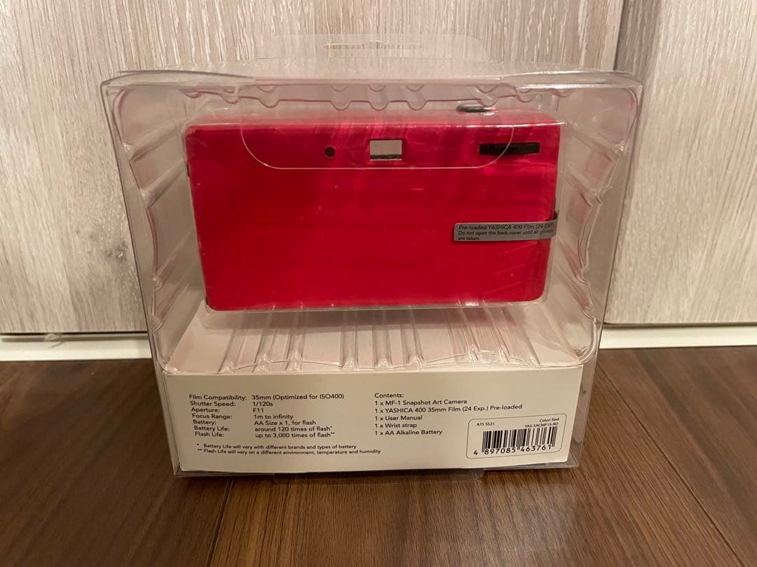 YASHICA Supreme フィルムカメラ レッド