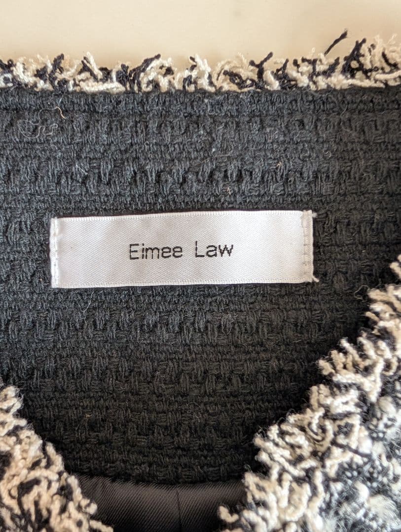 ✨美品✨　エイミーロウ ツィード MIXボタンベストジレ