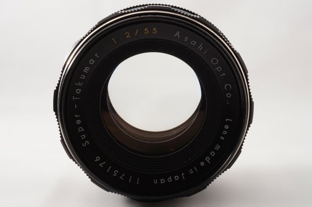 PENTAX SP II ＆ Super Takumar 55 F2(黄色文字)