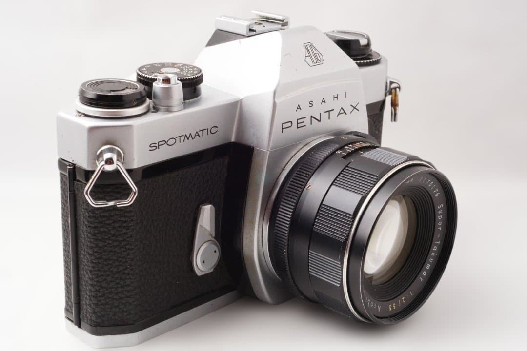 PENTAX SP II ＆ Super Takumar 55 F2(黄色文字)