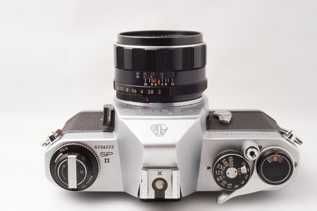 PENTAX SP II ＆ Super Takumar 55 F2(黄色文字)
