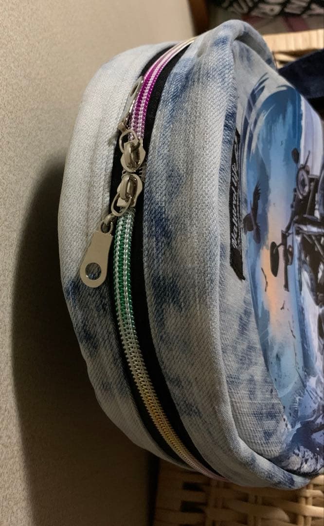 【キンザン号】ボディバッグ(小)×2、デニムリメイク