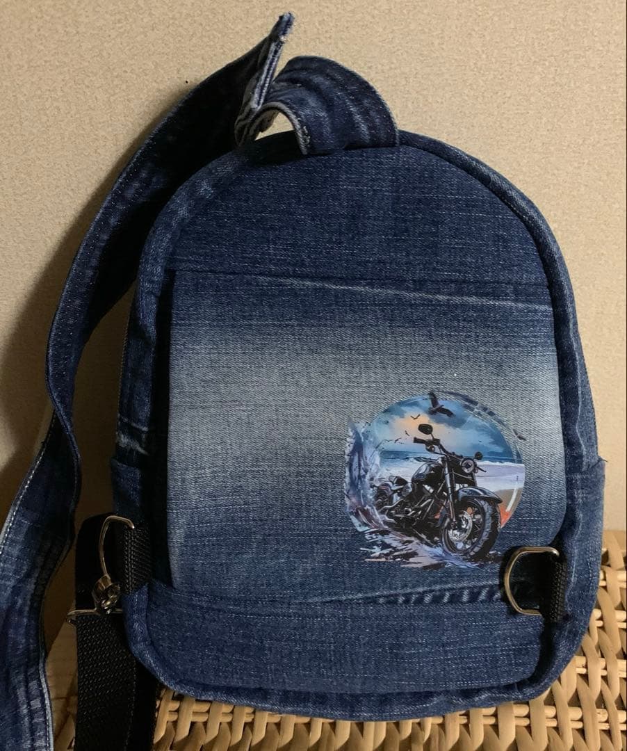 【キンザン号】ボディバッグ(小)×2、デニムリメイク