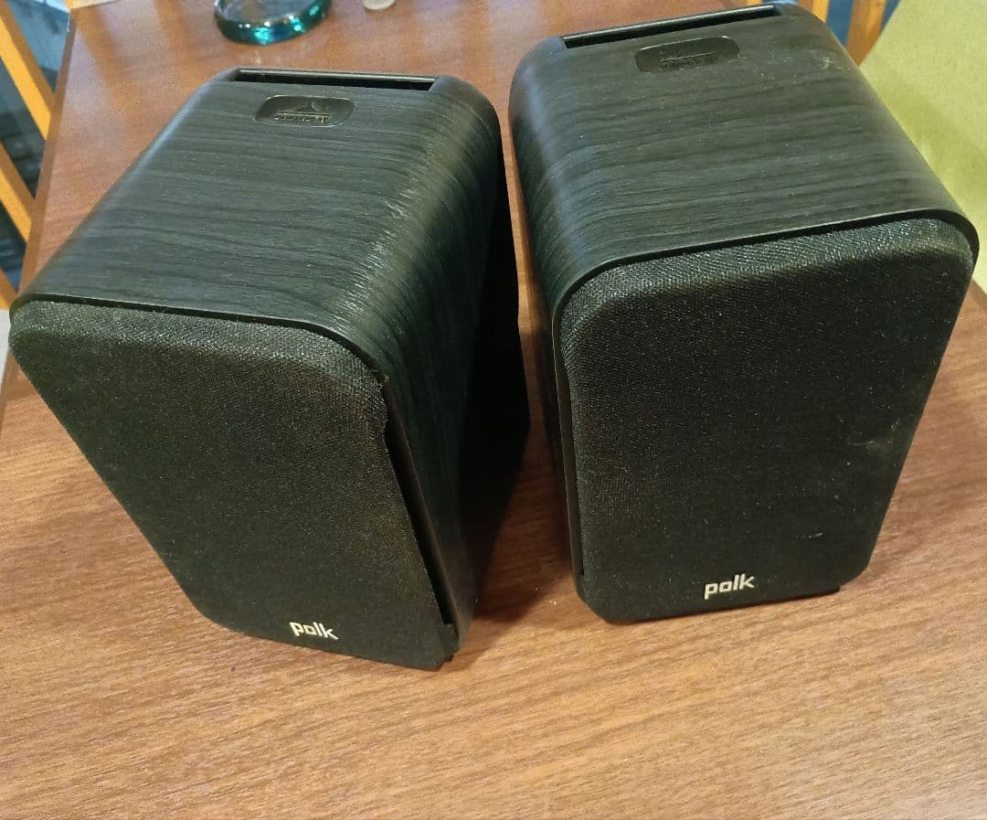 音質最高！●POLK AUDIO●ES10●ブラック●ES10BRN（2台)