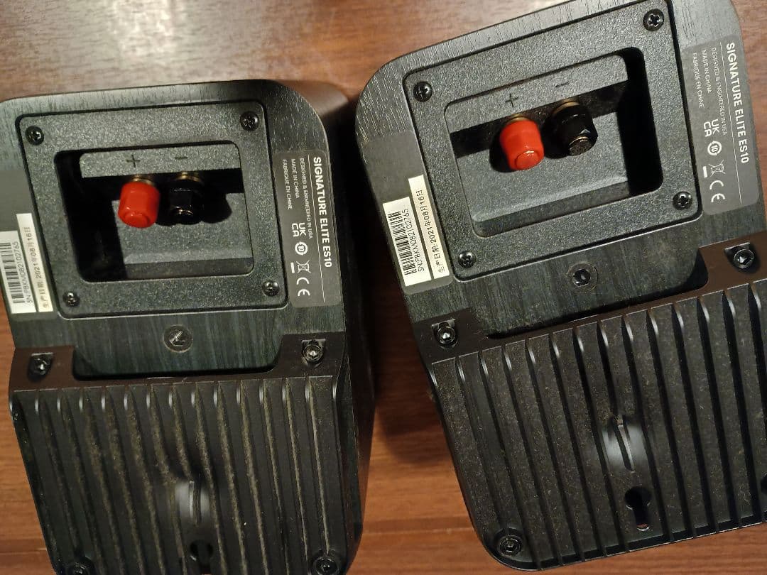 音質最高！●POLK AUDIO●ES10●ブラック●ES10BRN（2台)