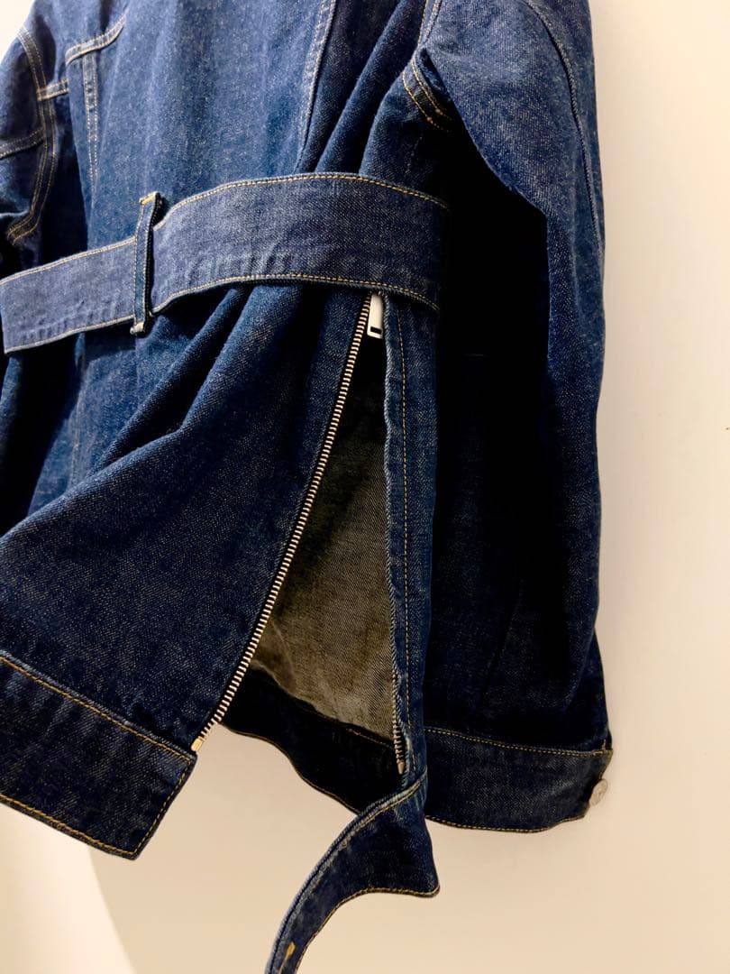 ［最終お値下げ］GOLDEN  デニムジャケット ベルト付き