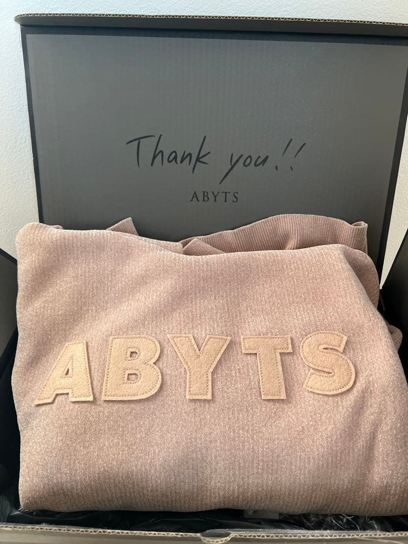 A-ABYTS MOLD KNIT HOODIE 佐藤健　グラスハート　パーカー