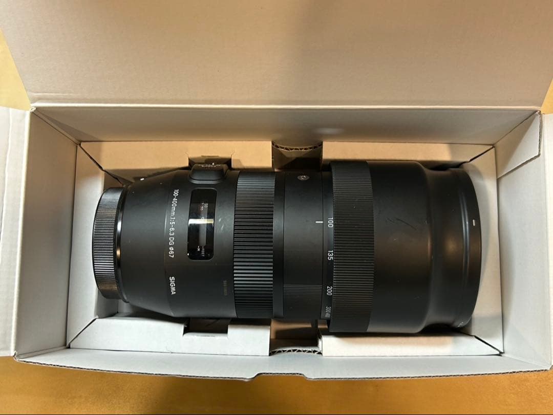 【状態良好！】シグマ100-400mm F5-6.3 EFマウント向け