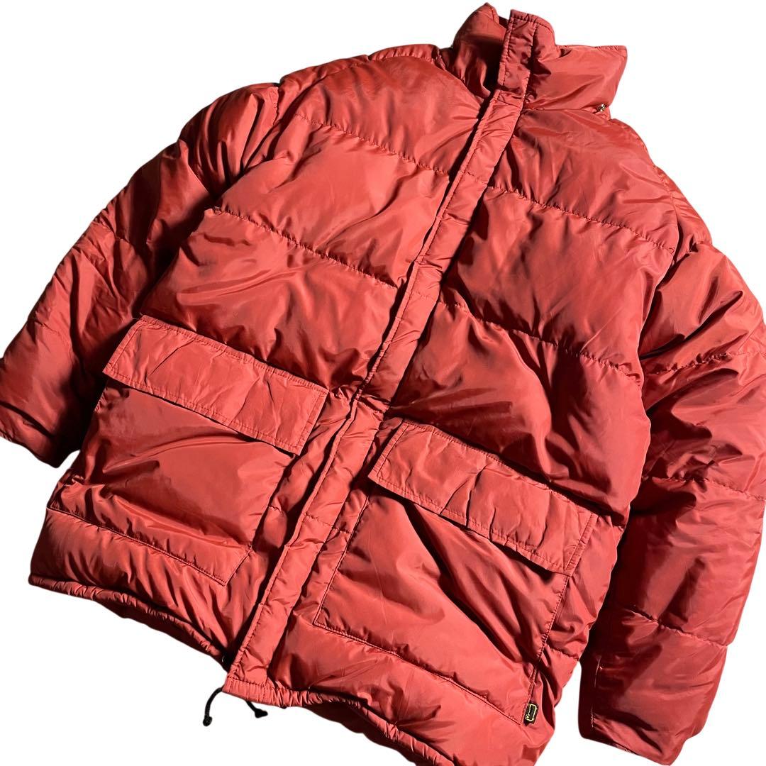 70s WOOLRICH グースダウン ダウンジャケット オレンジ ビンテージ