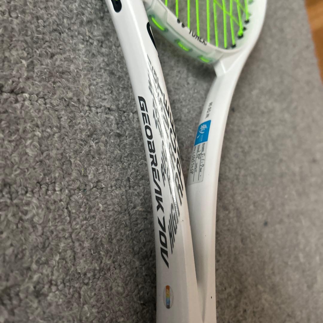 GEOBREAK 70V テニスラケット ホワイト
