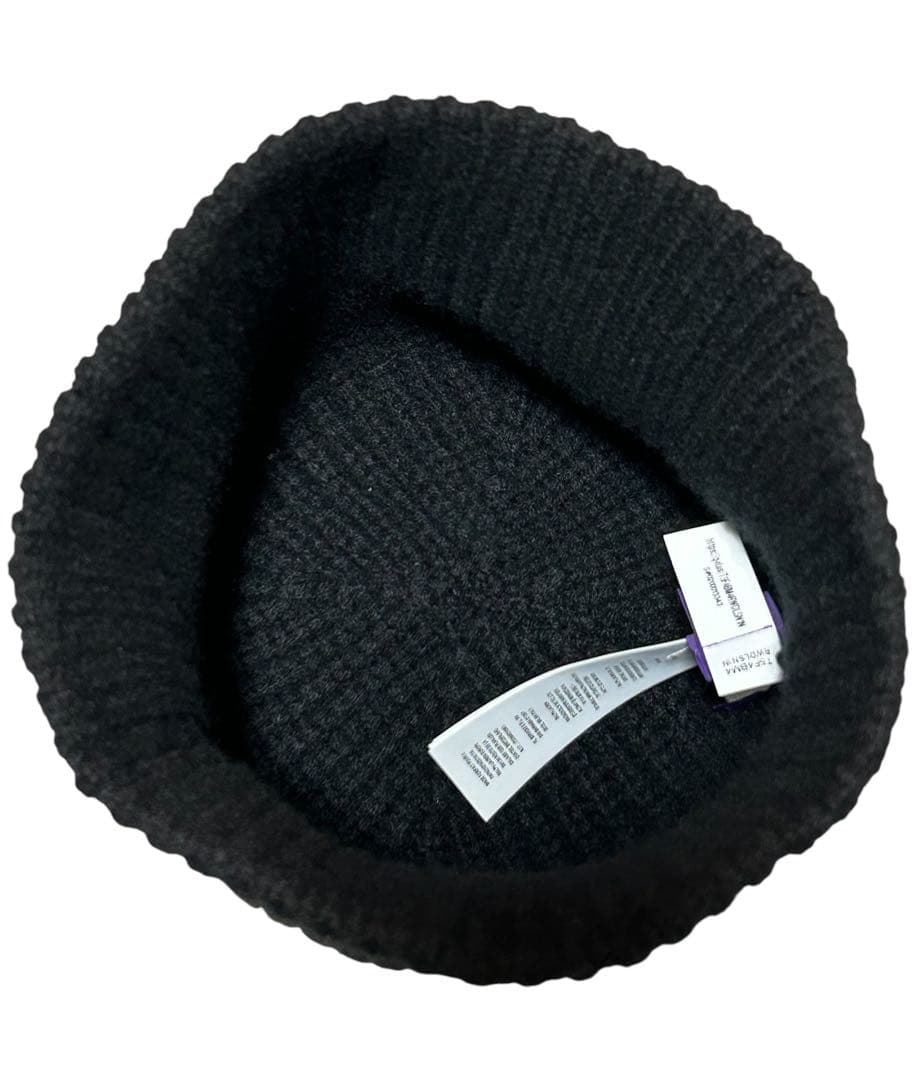 カシミヤ100% Ralph Lauren Purple Label ニット帽