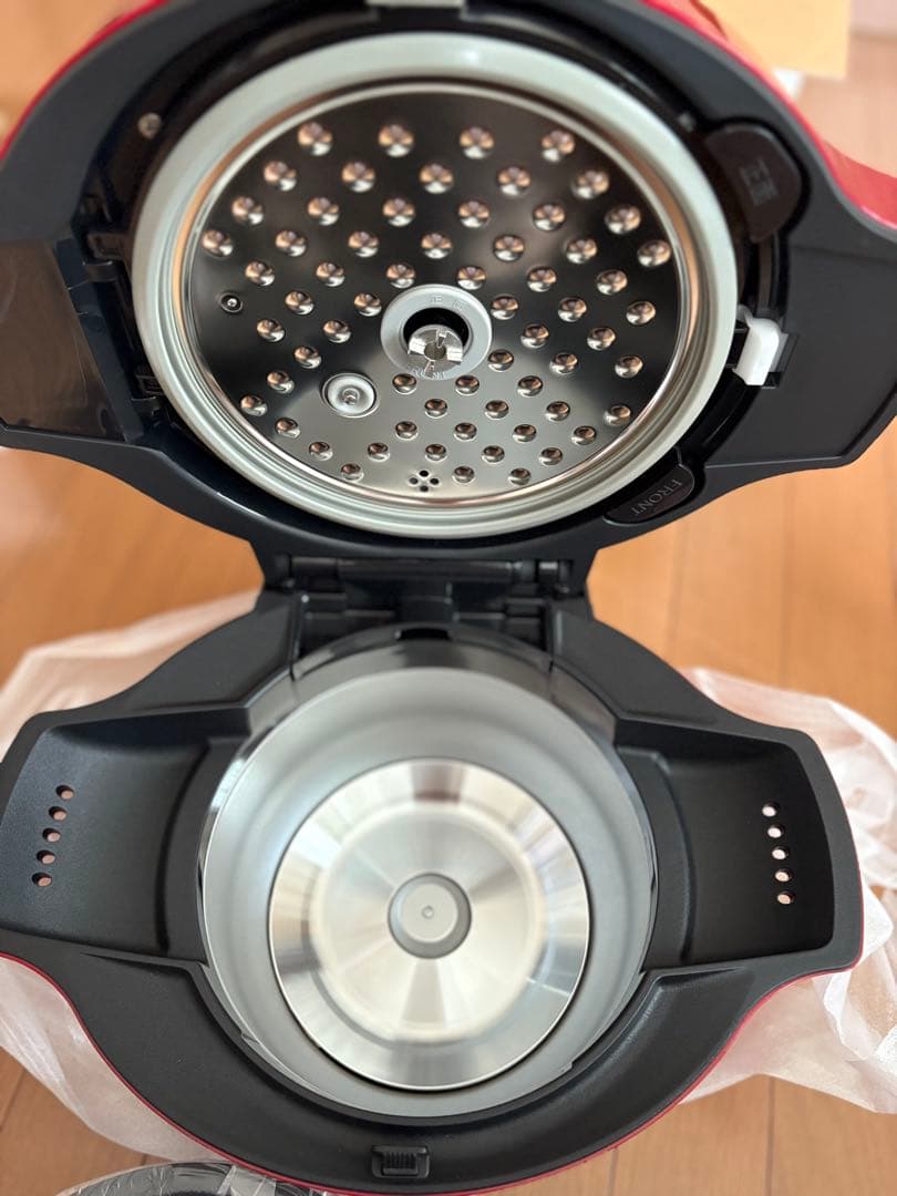 SHARPヘルシオホットクック KN-HW16F-R レッド 未使用