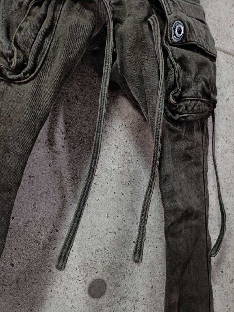 JULIUS デニムカーゴパンツ 美品 size1