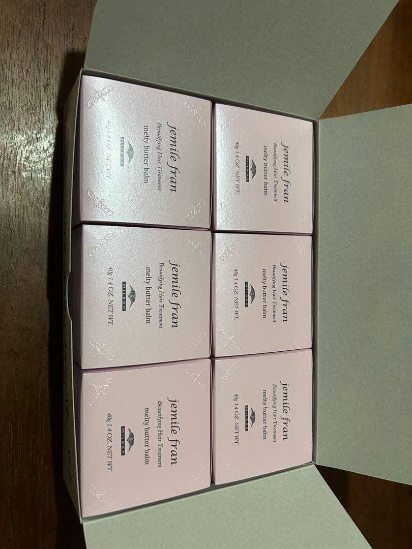 【新品・未使用】jemile fran メルティバター バーム 6個セット40g