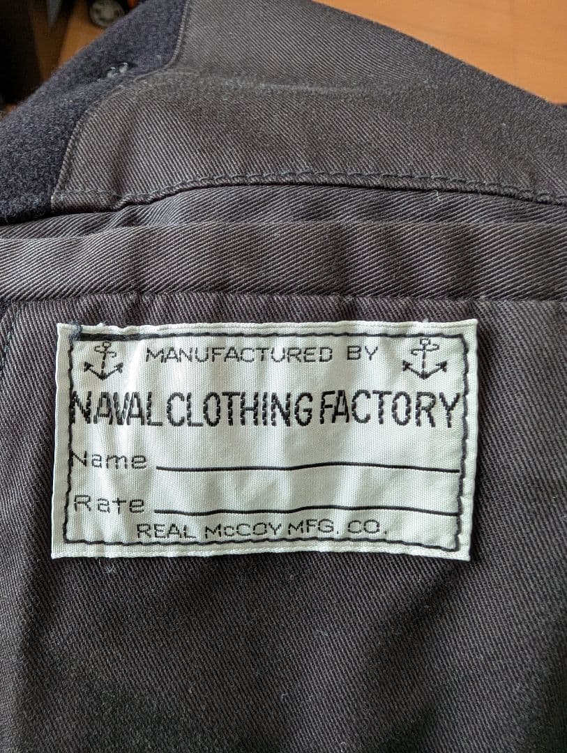 美品 REAL McCOY Pコート