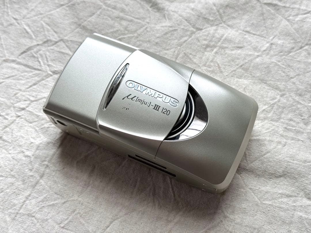 ⌘完動品！ 作例あり 電池付き！ OLYMPUS μ Ⅲ 120⌘