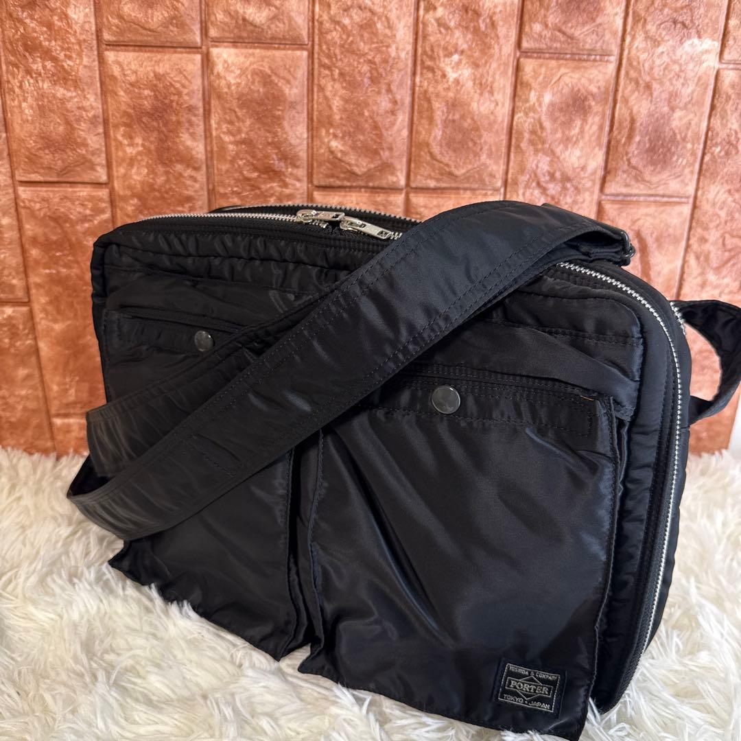 【未使用級】PORTERポーター TANKER タンカー　ショルダーバッグ XL