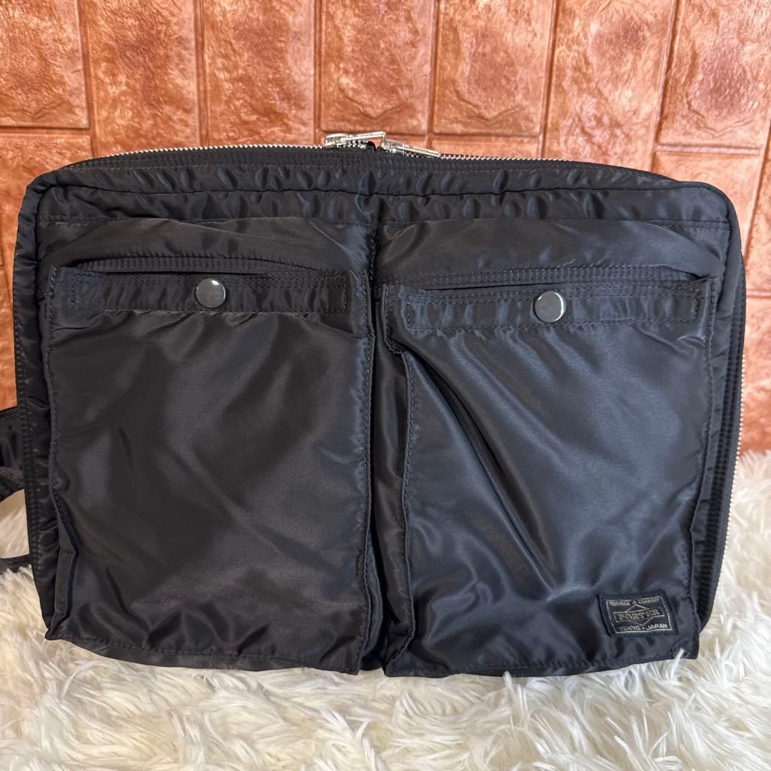 【未使用級】PORTERポーター TANKER タンカー　ショルダーバッグ XL