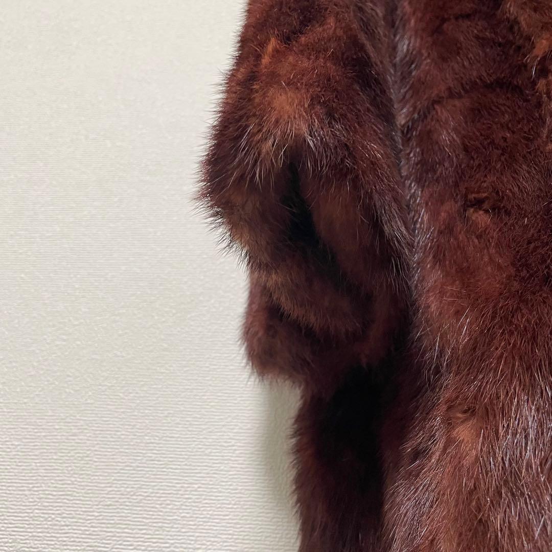 EMBA リアルファージャケット アウター ミンク 毛皮 13号