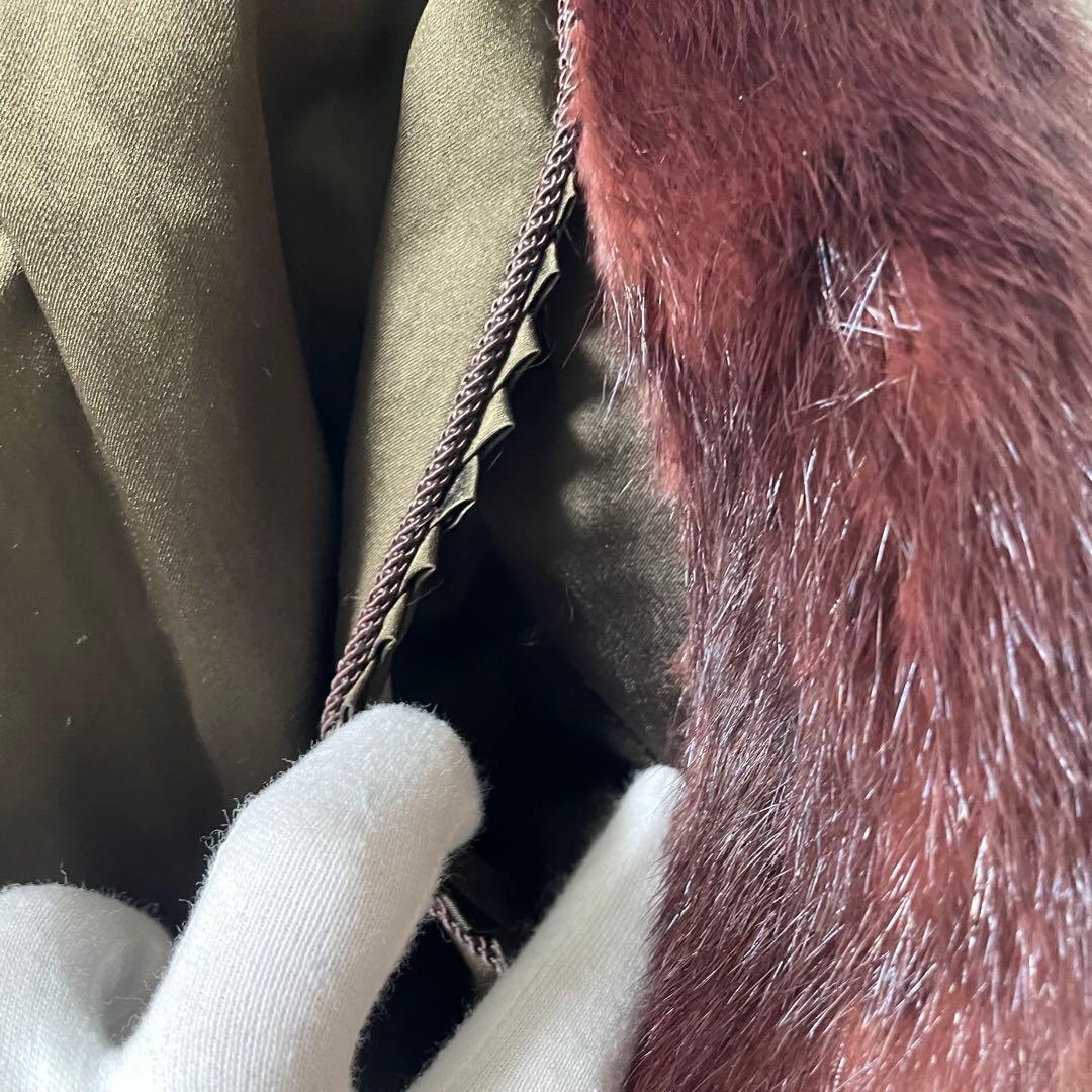 EMBA リアルファージャケット アウター ミンク 毛皮 13号