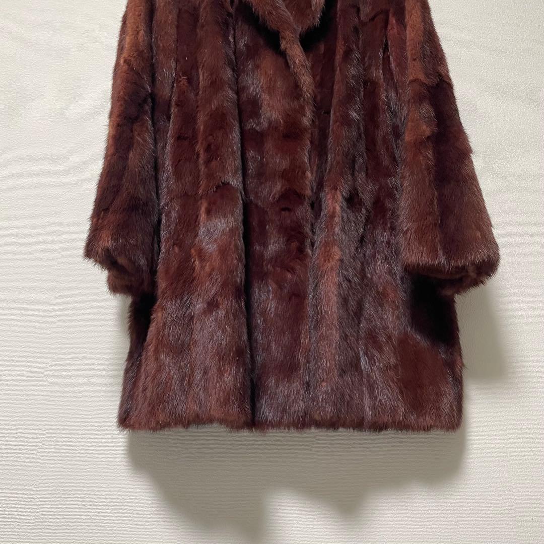 EMBA リアルファージャケット アウター ミンク 毛皮 13号