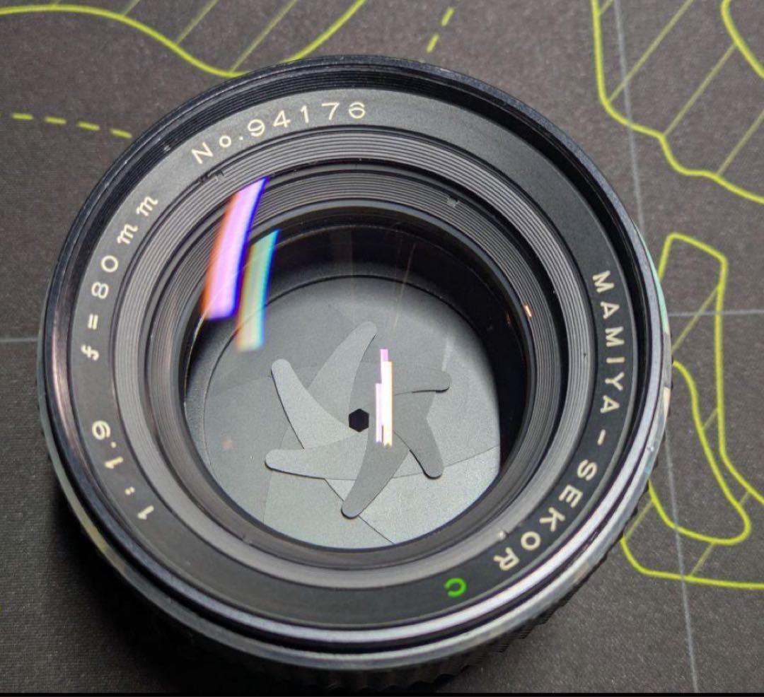 Mamiya sekor C 80mm f1.9 美品