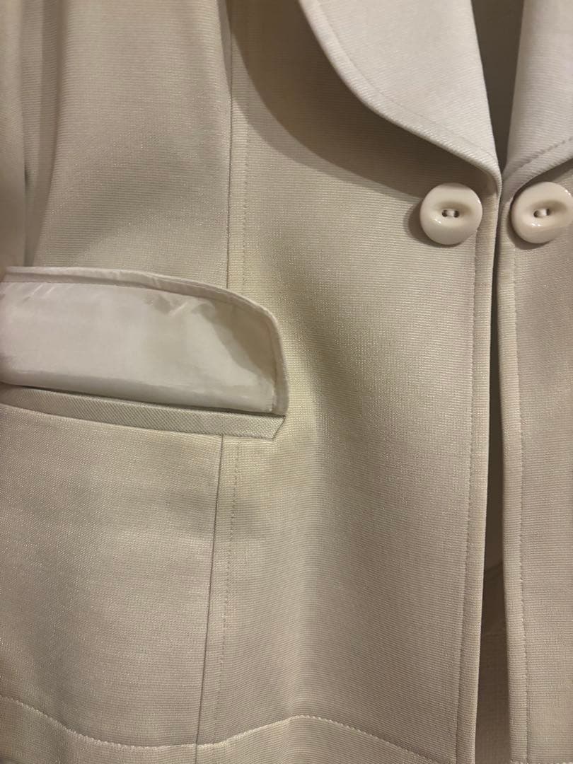 【極美品】miss ashida ジャージーへちま襟ジャケット Mサイズ