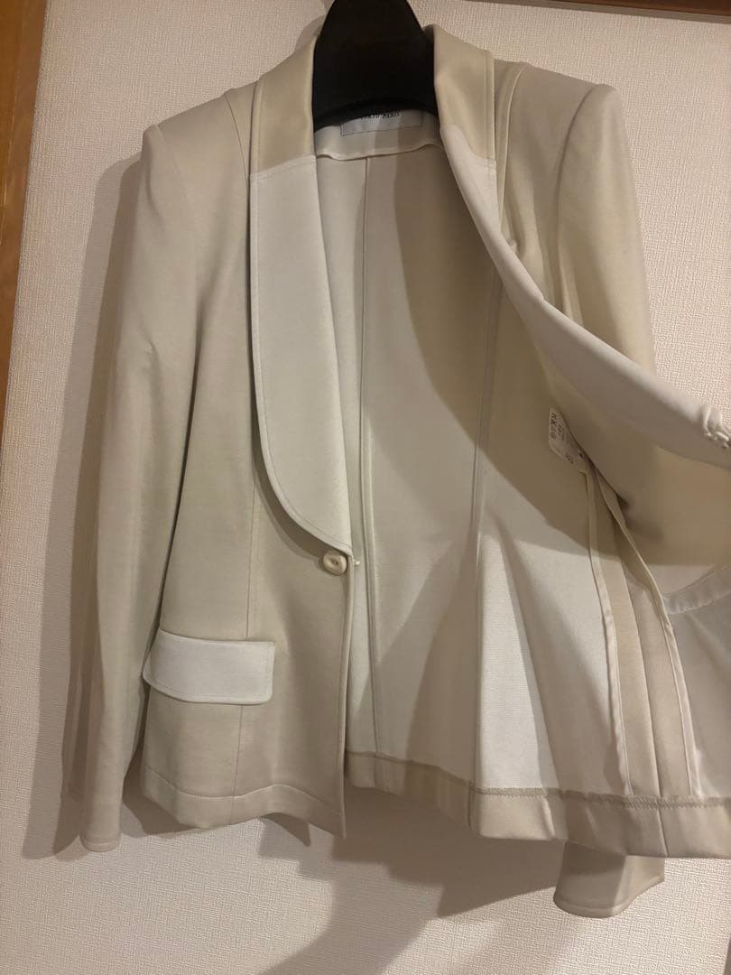 【極美品】miss ashida ジャージーへちま襟ジャケット Mサイズ