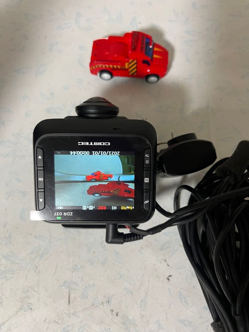 COMTEC前後2カメラ360°カメラ リヤカメラ搭載 ドライブレコーダー[Z]